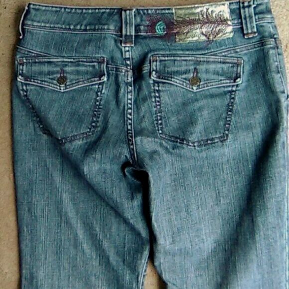 Indigo Palms Wider Leg Jeans - Picture 9 of 13